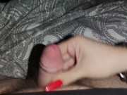 Quick Handjob with weak cumload  2/16