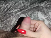 Quick Handjob with weak cumload  4/16