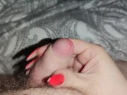 Quick Handjob with weak cumload  6/16