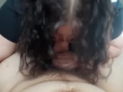 POV Cum inside me riding creampie 2/16