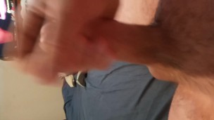 Working my hard cock