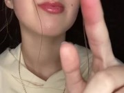 Nail fetish. Biting and licking 8/16