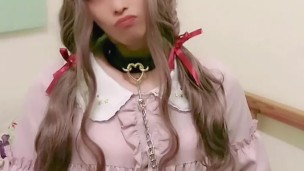 CD 穿着柔软娘娘腔的衣服自慰ヾ(●゜▽゜●)♡