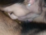 REAL Joven latina sumisa de 18 años le meto mi gran polla y la hago garganta profunda 12/16