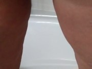 The wife taking a nice peeing break in the tub