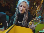 UNBOXING - Pornhub AWARDS 2020 - Anuskatzz unbox her Pornhub present - SFW, ink , tattoo, bodymod 13/16