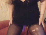 Talking about pegging your ass. Getting used to having a dick. 3/16