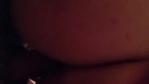 Black dress 2 buttplug and ride