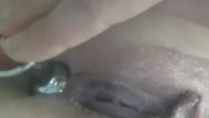 Anal training for daddys visit 