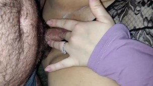 Fuck and creampie // Defonce sa chatte