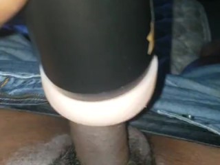 Fake pussy feels real