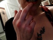 Mmmmm finger fucking myself