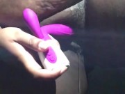 Leg shaking bbw squirts 4 times