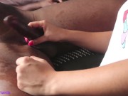 OMG COLLEGE BASKETBALL PLAYER HANDJOB!! 2/16