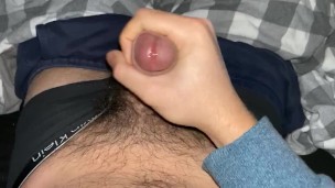 Slut solo wank