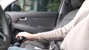 Driving and stroking that cock