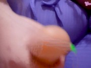 pegged by GF's femdom girlfriend, she makes me a sissy 10/16