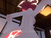 Hot Horny Cow Girl Wakes You Up AT Spa Red Head Sauna Face Sit Belly Piercing POV Lap Dance 13/16