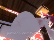 Hot Horny Cow Girl Wakes You Up AT Spa Red Head Sauna Face Sit Belly Piercing POV Lap Dance 14/16