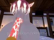 Hot Horny Cow Girl Wakes You Up AT Spa Red Head Sauna Face Sit Belly Piercing POV Lap Dance 4/16