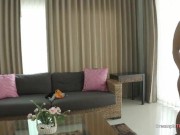 Thai Barebacked on Sofa 4/16