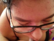 POV Hot chubby anal, cum on her face. 6/16