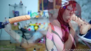 Slutty Double Blowjob With Mari Makinami