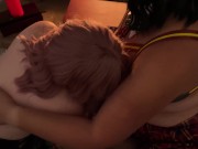 Harry Potter - Slytherin and Gryffindor Dildo Fuck 4/16