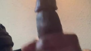  BIG BLACK DICK HARD CUMSHOT (BIG DICK BLOWS CUM) @1macmillion