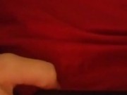 Red Head Slut Wife MILF Plays with Vibrator