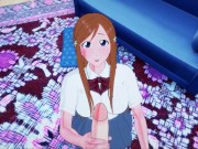 Bleach Hentai - Orihime Inoue gets her pussy wrecked POV. Big ol' titties. 1/16