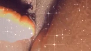 Ebony Teen Playing With Pussy on FaceTime Cause Daddy Said So | Chai Love