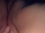 Big dildo in my tight little asshole