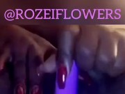 Rozei Flowers solo squirting 