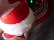 XXXMas Sloppy Blowjob with Santa Slut (gh0stgirl) Real Couple 4/16