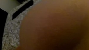 POV hot milf sucks cock while masturbating. Masturbation on her daring face. Filmed on Mobile