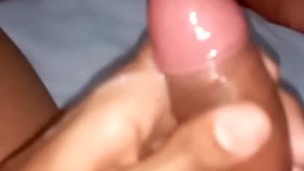 Deliciosa pajilla en casa.