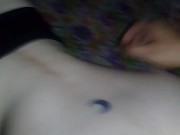 Blond teen blindfolded, tied up, spanked and hard fucked - Rubia vendada, atada, nalgueada! 9/16