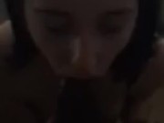  First Time Sucking a Big Cock in College // onlyfans: kamkundalini 15/16