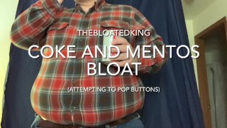 coke and mentos bloat button popping - RedTube