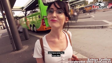 GERMAN STUDENT TEEN PUBLIC PICK UP IN BERLIN POV