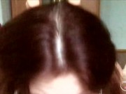 Blowjob showing barefeet with huge cumshot 12/16