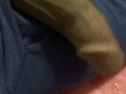 Big dick jumping ready to get drained