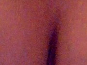 Closeup of my tits bouncing while I ride two cocks 4/16