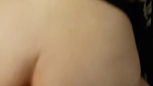 slutty wife in lingerie gets her ass plugged and pussy fucked