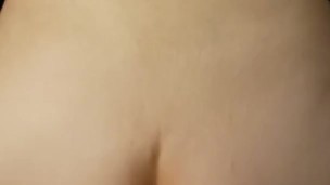 thick white wife throwing pussy back on husbands cock