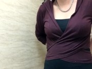 Follow Milf Into Women's Restroom To Pee 15/16