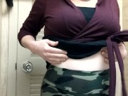 Follow Milf Into Women's Restroom To Pee 3/16