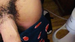 Football Pj's Jerkoff - Teen Home Alone