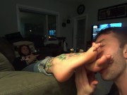 Gwen has Every Inch of Her PERFECT Pink Soles Licked Passionately! FULL HD 10/16